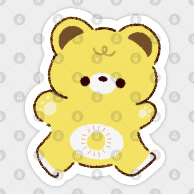 Bear Sticker by theladyernestember